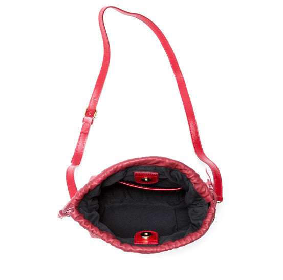 Test Copy CHRISTIAN VILLA - Francesca bag in Ruby Red